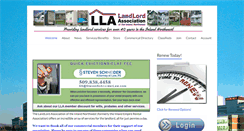 Desktop Screenshot of landlordassoc.org